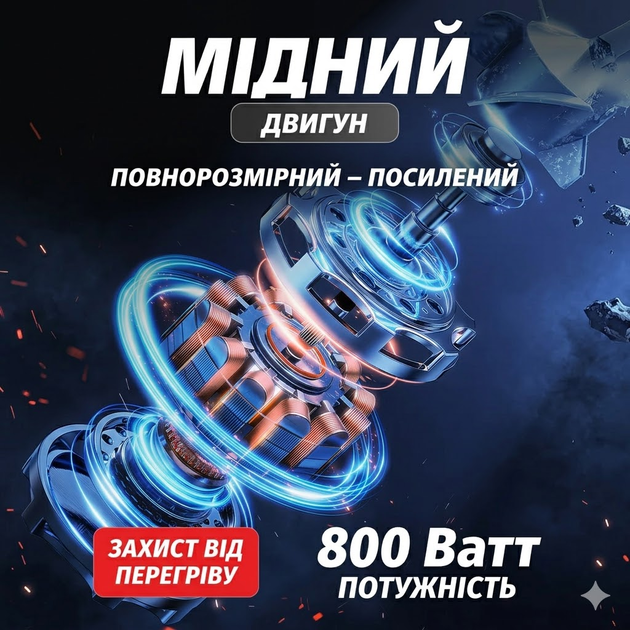 Акумуляторна мийка високого тиску Даджет AquaGun бездротова мийка з 2 АКБ 21V в кейсі - Фото 7 Акумуляторна мийка високого тиску Даджет AquaGun бездротова мийка з 2 АКБ 21V в кейсі - зображення 7