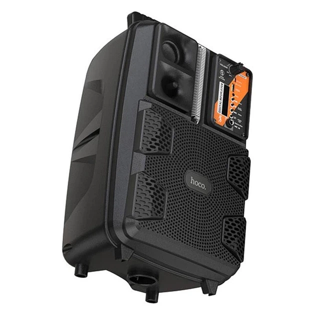 Портативна бездротова Bluetooth акустична система HOCO Dancer Outdoor Wireless Speaker BS37 колонка валізу з мікрофоном Black (BS37) - изображение 2