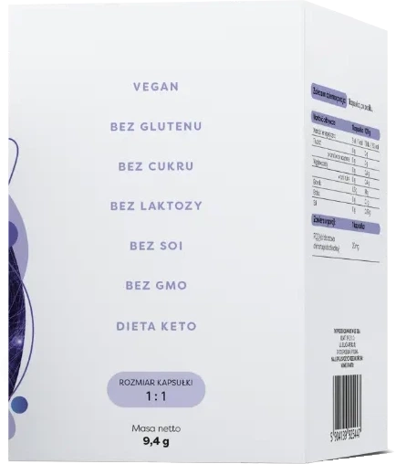 Suplement diety Osavi PQQ 20 mg 30 kapsułek wegańskich (5904139925447) - obraz 4