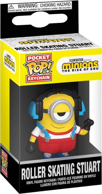 Игровая фигурка на клипсе Funko Pop! серии Миньйоны 2 - Стюарт на роликах (47797) - изображение 2