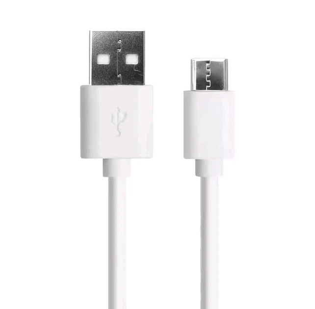 Кабель Type-c - USB для швидкого заряджання смартфонів \ 1,3 метра \ Білий - Фото 3 Кабель Type-c - USB для швидкого заряджання смартфонів \ 1,3 метра \ Білий - зображення 3