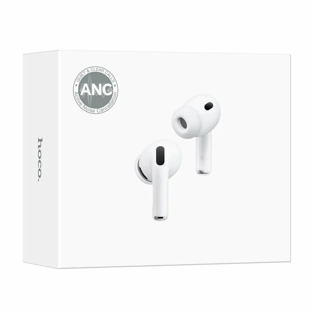 Беспроводные TWS наушники Hoco EW94 вакуумные, BT6.0, ANC, 30mAh, 300mAh, 4h, white - изображение 10