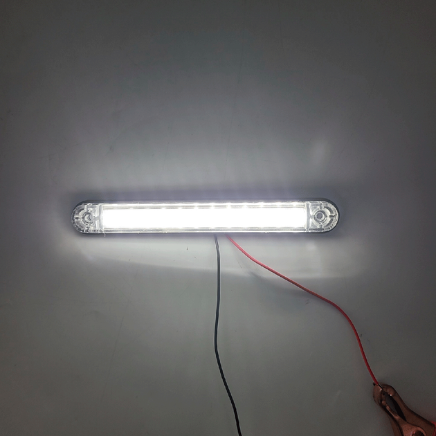 Габаритний LED Ліхтар NOKTA 24V Білий 12 LED для Вантажівки та Спецтехніки - зображення 3