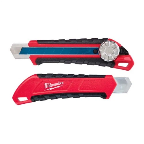 Нож монтажный Milwaukee выдвижной HEAVY DUTY, 25мм (48221962) Milwaukee 48221962 977975 - изображение 3