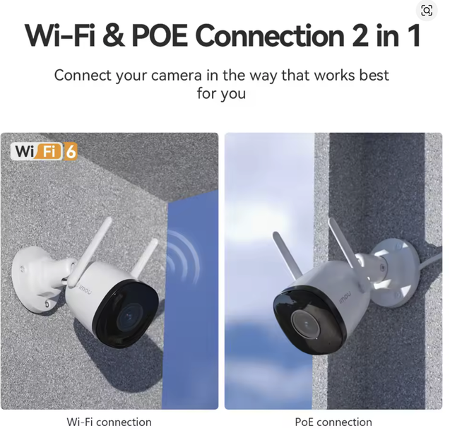 Камера видеонаблюдения уличная водостойкая Imou 5mp IP67 для дома с трансляцией на телефон wi-fi ip и записью на карту памяти, датчиком движения и ночным видением - изображение 9