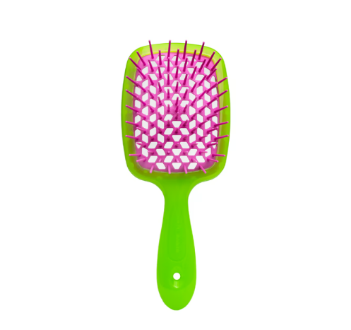 Щітка для волосся Janeke Superbrush Зелено-фіолетова (21828WB) - зображення 2
