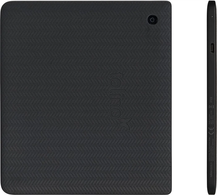 Электронная книга 8" Tolino Epos 3 / 32 ГБ / Android 8.1 / Wi-Fi / Сенсорный E-Ink экран (1440 × 1920) / Настраиваемая яркость / Влагозащищенность IPX8 / Черная Б/В - изображение 5