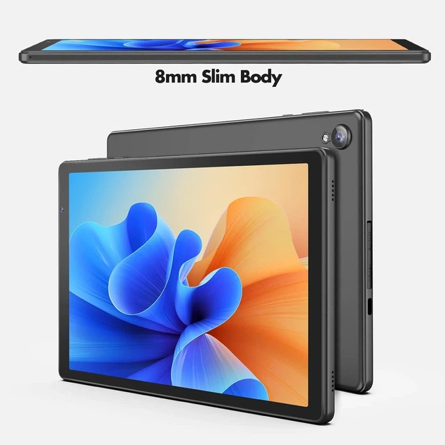 Планшет 10.1" PRITOM M10 2+2/32Gb 4 ядра Android 12 6000 mAh Серый (101957613) - Б/У - изображение 3