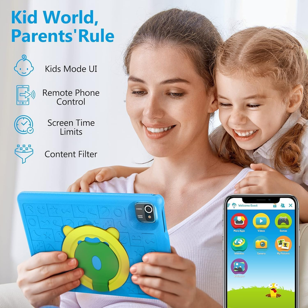 Планшет 10.1" Freeski KT1006 2+4/64Gb 4 ядер Android 13 Black Б/В - Фото 2 Планшет 10.1" Freeski KT1006 2+4/64Gb 4 ядер Android 13 Black Б/В - изображение 2