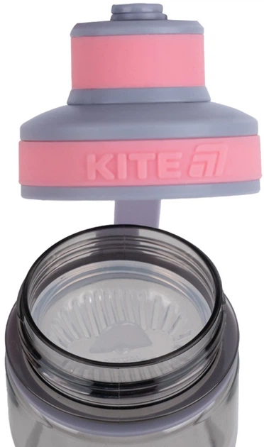 Пляшечка для води Kite Studio Pets 500 мл Сіро-рожева (SP26-397) - Фото 4 Пляшечка для води Kite Studio Pets 500 мл Сіро-рожева (SP26-397) - зображення 4