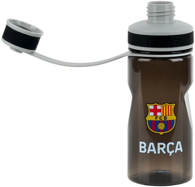 Пляшечка для води Kite FC Barcelona 500 мл Чорна (BC26-397) - Фото 3 Пляшечка для води Kite FC Barcelona 500 мл Чорна (BC26-397) - зображення 3