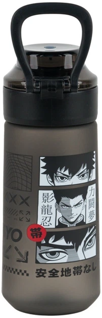 Пляшечка для води Kite Tokyo 560 мл Чорна (K26-1213-2) - зображення 2