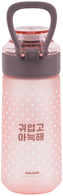 Пляшечка для води Kite Molang 560 мл Рожева (ML26-1213) - Фото 2 Пляшечка для води Kite Molang 560 мл Рожева (ML26-1213) - зображення 2