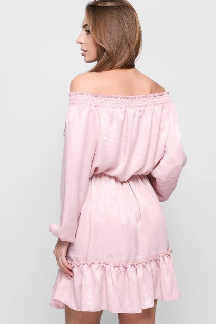 Сукня жіноча baby doll Carica KP-5957-15 59261 M рожевий - изображение 3