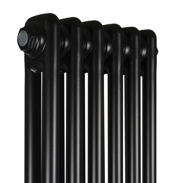 Вертикальний трубчастий радіатор Warmwell Column 2 1800×290 чорний (CL218029MB) - зображення 3