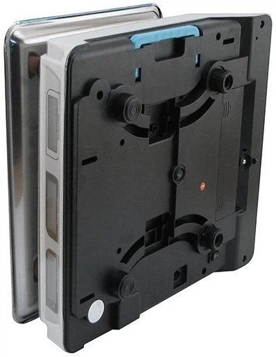 Торгові електронні ваги Wimpex WX-5004 до 50 кг, лічильник ціни, платформа з нержавіючої сталі 23×34.5 см, акумуляторні ваги для магазину - изображение 4