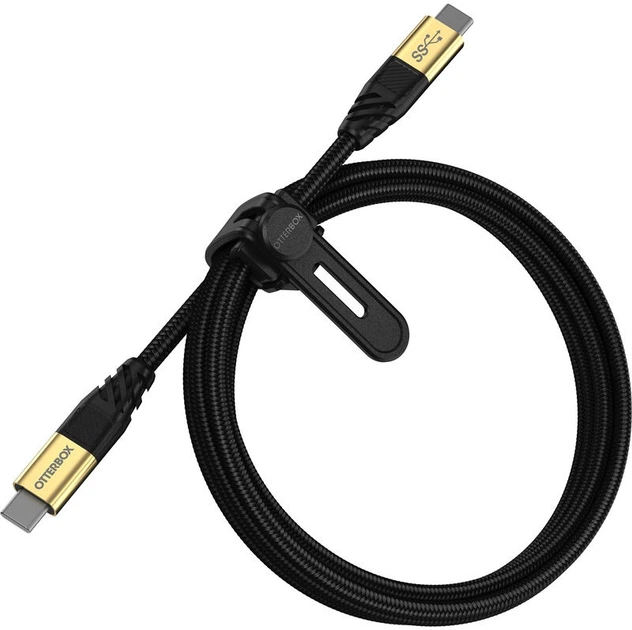 Кабель OtterBox Fast Charge & Data Transfer Premium USB-C to USB-C 3.2 Gen 1 1.8 m Black (78-80212) - Фото 2 Кабель OtterBox Fast Charge & Data Transfer Premium USB-C to USB-C 3.2 Gen 1 1.8 m Black (78-80212) - зображення 2