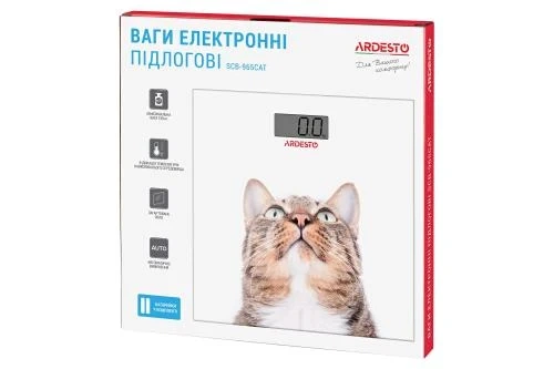 Весы напольные Ardesto SCB-965CAT - Фото 6 Весы напольные Ardesto SCB-965CAT - изображение 6