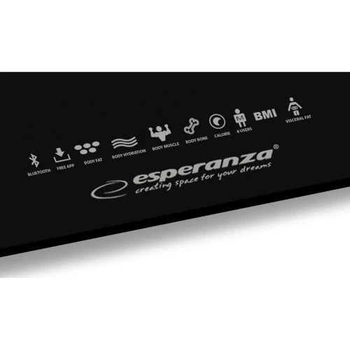 Весы напольные Esperanza "B.FIT", Black (EBS016K) - Фото 4 Весы напольные Esperanza "B.FIT", Black (EBS016K) - изображение 4