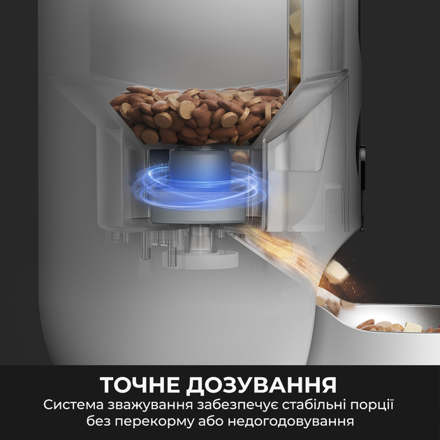 Годівниця для котів та собак автоматична Mova Nutripal 10 Ultra (PF20A) - зображення 8