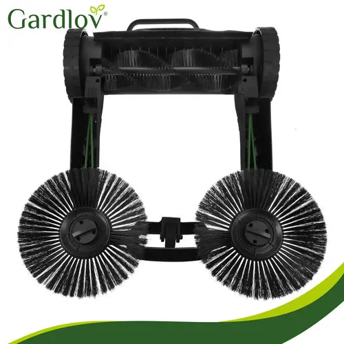 Ручная подметальная машина для брусчатки и листьев GARDLOV 27465 Nexo 68см, 3 щетки - изображение 7