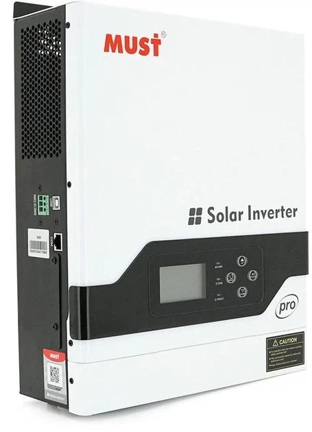 Гібридний автономний інвертор Must PV1800 PV18-3024 PRO 24V, 3000VA / 3000W Інвертор з MPPT для сонячних батарей, інвертор з заряд - зображення 2
