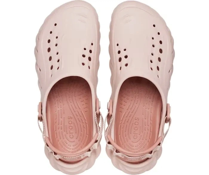 Женские кроксы Crocs Echo Clog Pink Clay Розовые 207937-W (M7/W9), 39-40, 24,9-25,6см - изображение 4