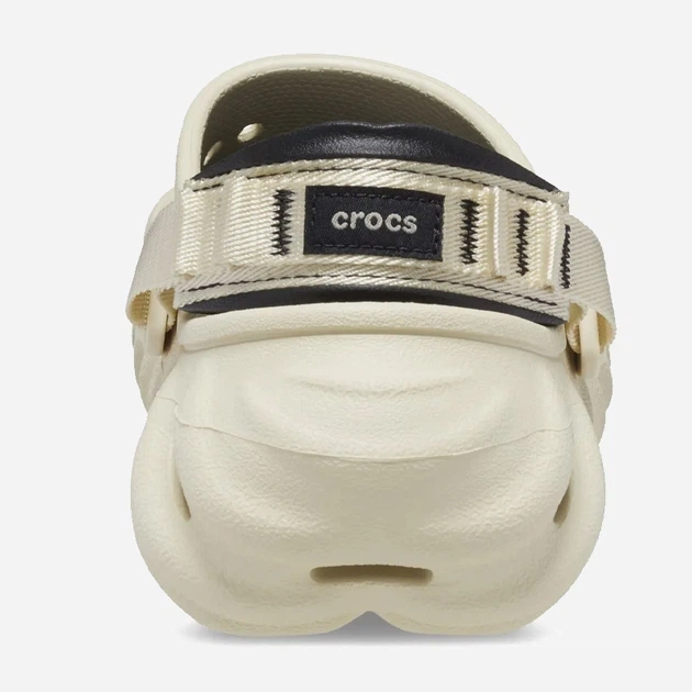 Чоловічі крокси Crocs Echo Clog 207937-2YJ (M10-W12), 43, 27,6-28,3 см Bone/Blk (2YJ) - Фото 4 Чоловічі крокси Crocs Echo Clog 207937-2YJ (M10-W12), 43, 27,6-28,3 см Bone/Blk (2YJ) - зображення 4