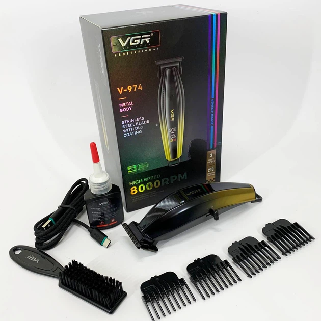 Триммер VGR V-974. Цвет: золотой - изображение 3
