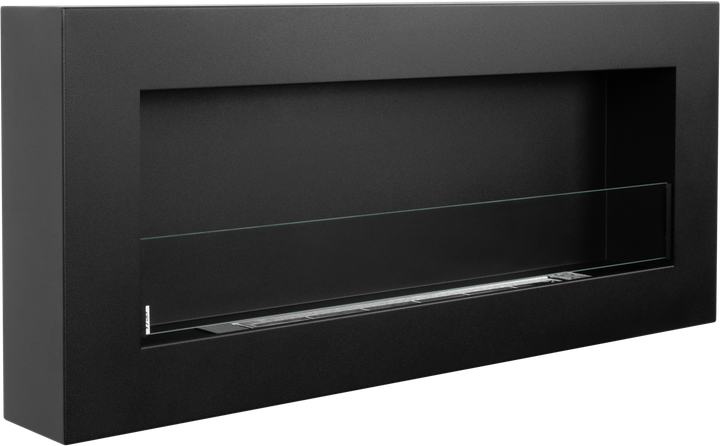Біокамін BIOkominkiGMT 900х400 BOX чорний матовий (зі склом) - Фото 3 Біокамін BIOkominkiGMT 900х400 BOX чорний матовий (зі склом) - изображение 3