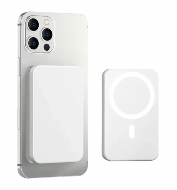 Магнітний Power Bank MagSafe , ємність 5000 mAh, бездротове заряджання, захист від перегріву та перезаряджання - зображення 7