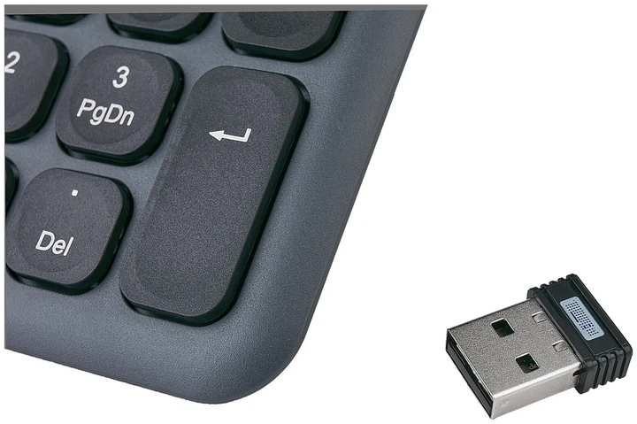 Клавіатура бездротова Hama Multi-Device WK-550 Wireless/Bluetooth Black (U8173063) - зображення 6