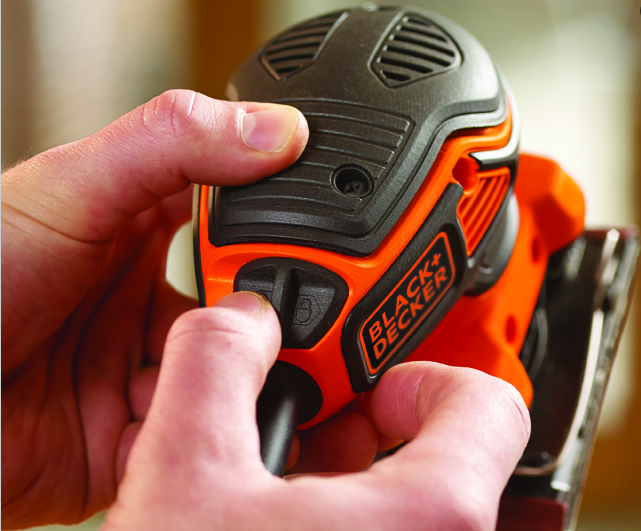 Вібраційна шліфмашина Black+Decker KA450 - зображення 5