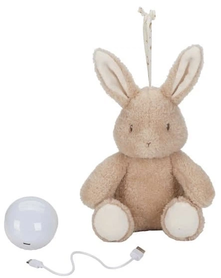 Królik interaktywny Little Dutch Newborn Naturals (LD8441) (8713291884410) - obraz 4