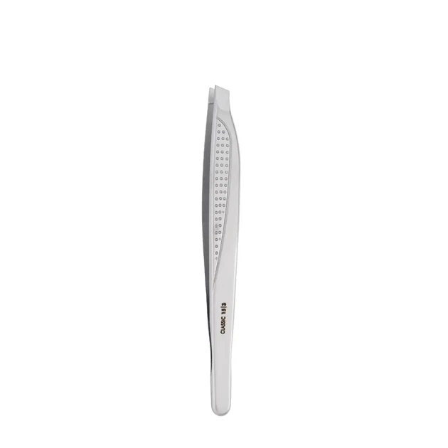 Пинцет для бровей Staleks Classic скошенный 94 мм TC-15/3 - изображение 3