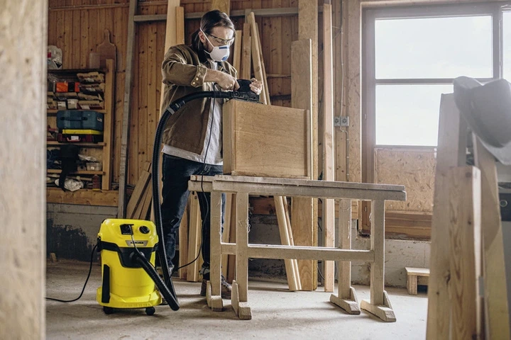 Пилосос професійний Karcher WD 3 P V-17/4/20, 1000Вт, розетка 220В, контейнер 17л, 4,86кг (00113514) - Фото 3 Пилосос професійний Karcher WD 3 P V-17/4/20, 1000Вт, розетка 220В, контейнер 17л, 4,86кг (00113514) - изображение 3
