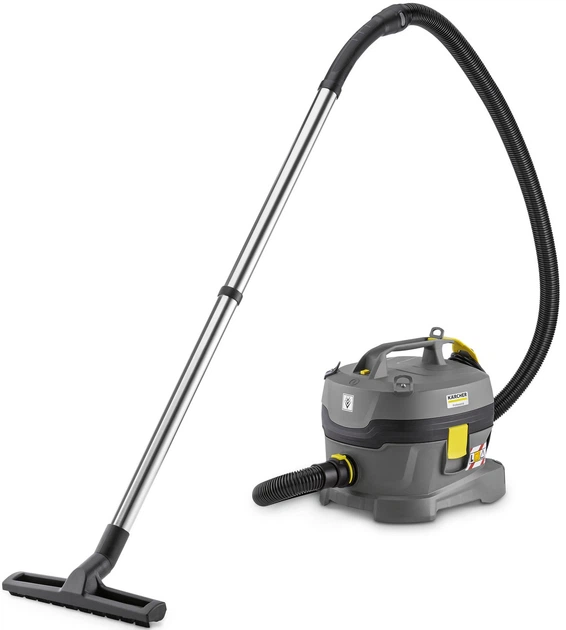 Пилосос професійний Karcher T 8/1 L, 850Вт, 235мБар, контейнер 8л, 3,5кг (00110618) - Фото 1 Пилосос професійний Karcher T 8/1 L, 850Вт, 235мБар, контейнер 8л, 3,5кг (00110618) - изображение 1