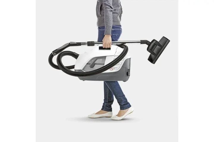 Пилосос Karcher миючий DS 6 Plus, 650Вт, контейнер -0,6л, вода -2 л, НЕРА, білий (00110755) - изображение 2