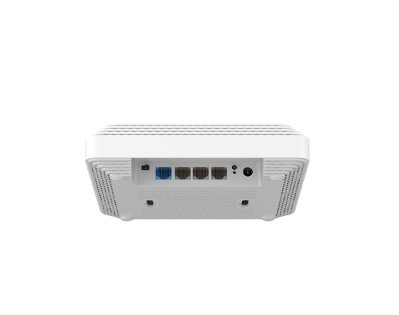 WiFi маршрутизатор Keenetic Sprinter SE AX3000 KN-3712 White Grey 2.4/5 ГГц 3xGigabit Ethernet MU-MIMO WPA3 бездротовий роутер - зображення 3