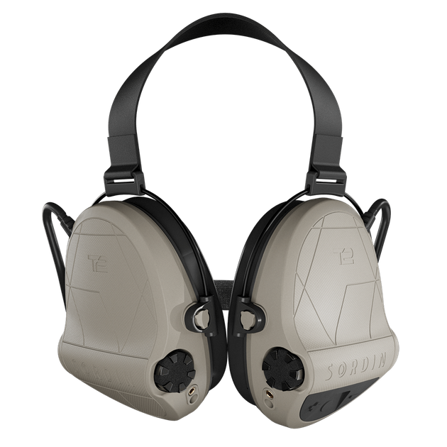 Навушники тактичні активні Sordin Supreme T2 Neckband Tan IPX8 SNR 29 4 режими звуку з кріпленням під шолом (303005-20P) - зображення 3