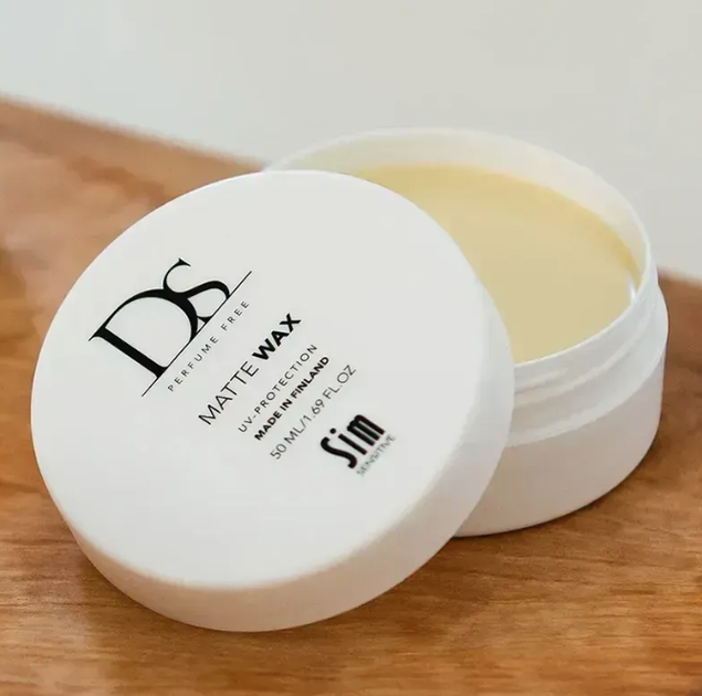 Матовий віск для волосся з гнучкою фіксацією Sim Sensitive DS Matte Wax 50 мл - зображення 4