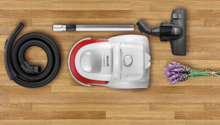 Пилосос Gorenje контейнерний, 800Вт, контейнер -3л, вага-3,3кг, HEPA, телескоп трубка, синій (00110696) - Фото 3 Пилосос Gorenje контейнерний, 800Вт, контейнер -3л, вага-3,3кг, HEPA, телескоп трубка, синій (00110696) - зображення 3