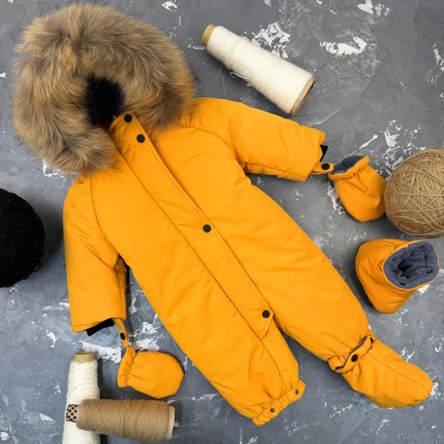 Комбинезон детский BEWARM Kodiaq Mustard 80-86 см (5080Y80) - Фото 5 Комбинезон детский BEWARM Kodiaq Mustard 80-86 см (5080Y80) - изображение 5