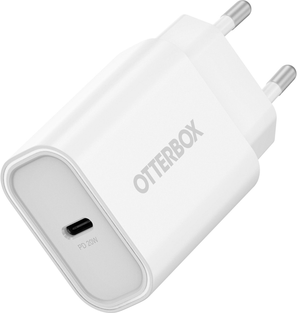Ładowarka sieciowa Otterbox USB-C 20W Wall Charger White (840304749621) - Zdjęcie 1 Ładowarka sieciowa Otterbox USB-C 20W Wall Charger White (840304749621) - obraz 1