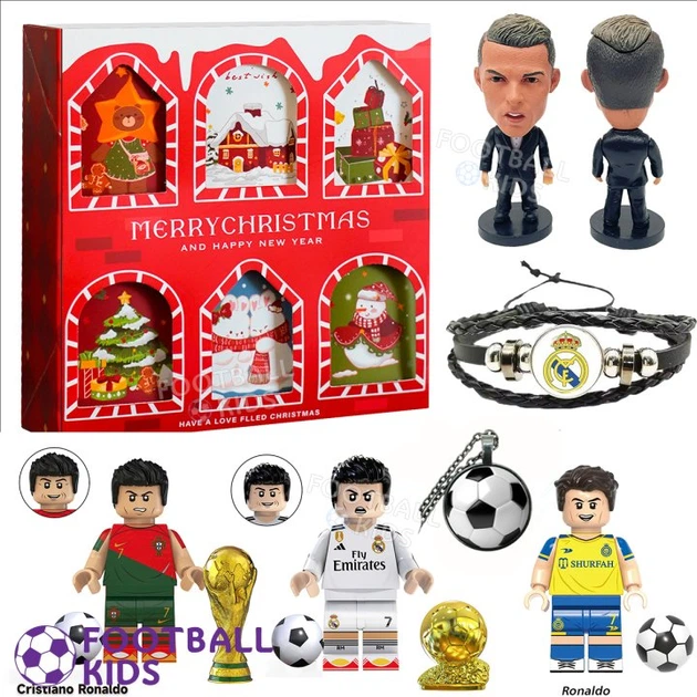 Адвент календарь футбольный Cristiano Ronaldo CR7 Advent Calendar New Year's Soccer Kit 6 Ronaldo (42173-4) - Фото 1 Адвент календарь футбольный Cristiano Ronaldo CR7 Advent Calendar New Year's Soccer Kit 6 Ronaldo (42173-4) - изображение 1