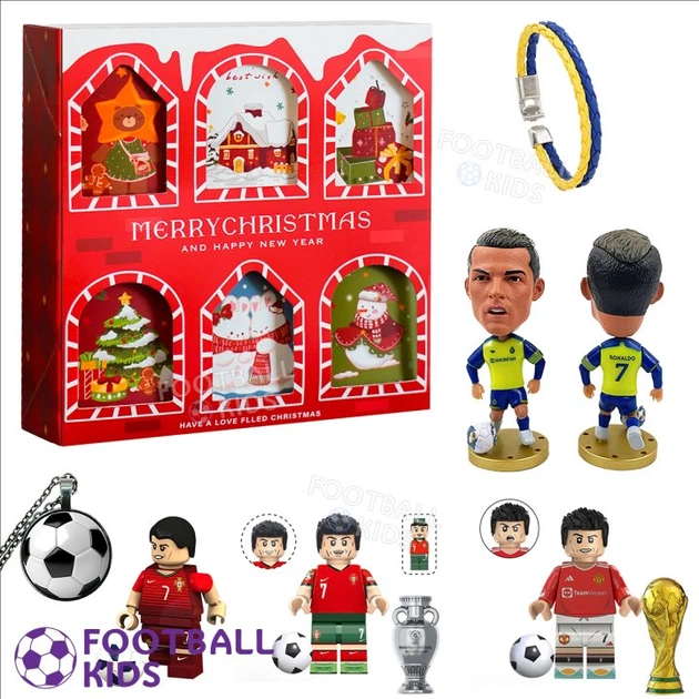 Адвент календарь футбольный Cristiano Ronaldo CR7 Advent Calendar Soccer Kit 6 Ronaldo (43112-4) - Фото 1 Адвент календарь футбольный Cristiano Ronaldo CR7 Advent Calendar Soccer Kit 6 Ronaldo (43112-4) - изображение 1