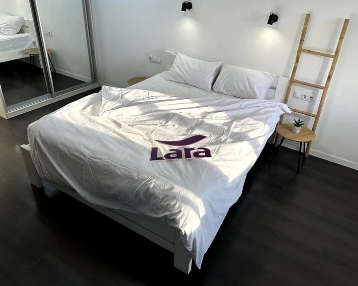 Постельное белье LARA бязь белое d11044e2 евро с простынью на резинке 160х200х25 - Фото 2 Постельное белье LARA бязь белое d11044e2 евро с простынью на резинке 160х200х25 - изображение 2
