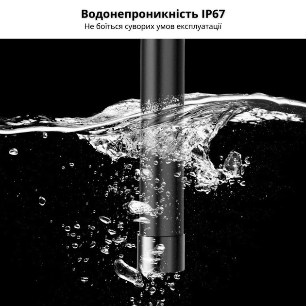 Эндоскоп USB/Type-C 2 м с подсветкой LED Bodasan гибкий кабель, 3 насадки, для Android/ПК (Y102) - изображение 5