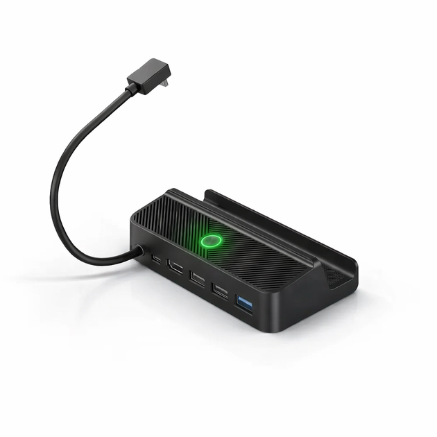Док-станция AOLION 5‑в‑1 для Steam Deck/OLED, ASUS ROG Ally, Lenovo Legion GO, Asus Rog Xbox Ally; HDMI 4K 60Hz, PD 100W - Фото 7 Док-станция AOLION 5‑в‑1 для Steam Deck/OLED, ASUS ROG Ally, Lenovo Legion GO, Asus Rog Xbox Ally; HDMI 4K 60Hz, PD 100W - изображение 7