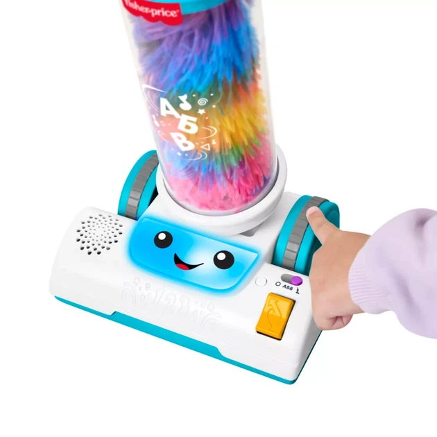 Пилосос іграшковий набір Fisher Price Веселе прибирання (JMM37) - зображення 6